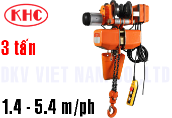 Pa lăng xích điện Korea Hoist HCH-C300IM