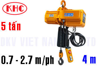 Pa lăng xích điện Korea Hoist HCH-C500IS