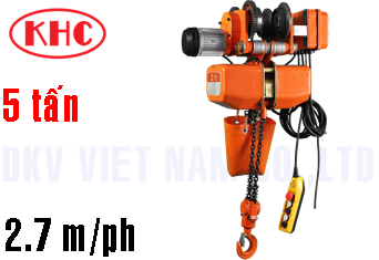 Pa lăng xích điện Korea Hoist HCH-C500PM