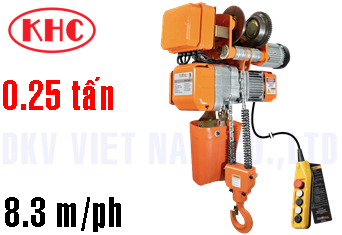 Pa lăng xích điện Korea Hoist KCH-A025PM