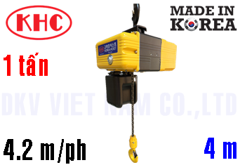 Pa lăng xích điện Korea Hoist KCH-A100PS