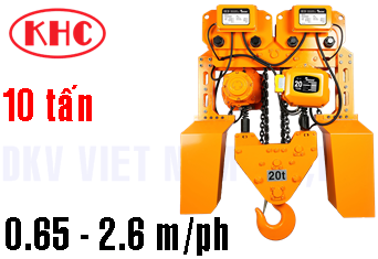 Pa lăng xích điện Korea Hoist KCH-C10TIM