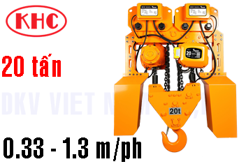 Pa lăng xích điện Korea Hoist KCH-C20TIM