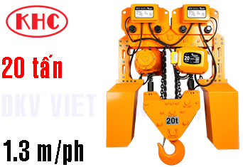 Pa lăng xích điện Korea Hoist KCH-C20TPM