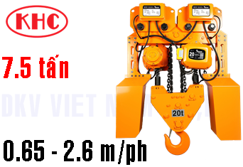 Pa lăng xích điện Korea Hoist KCH-C750IM