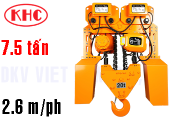 Pa lăng xích điện Korea Hoist KCH-C750PM