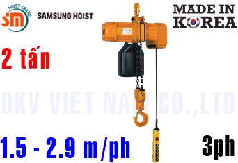 Pa lăng xích điện SamSung SCO-D2000D