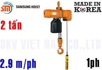 Pa lăng xích điện SamSung SCO-S2000D-SP