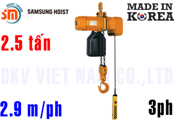 Pa lăng xích điện SamSung SCO-S2500D