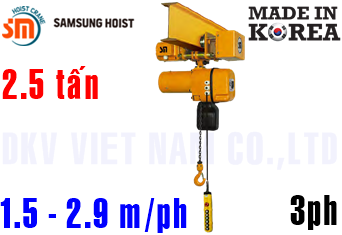 Pa lăng xích điện SamSung SCT-D2500D