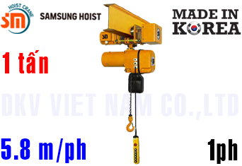 Pa lăng xích điện SamSung SCT-S1000-SP