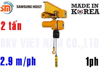 Pa lăng xích điện SamSung SCT-S2000D-SP