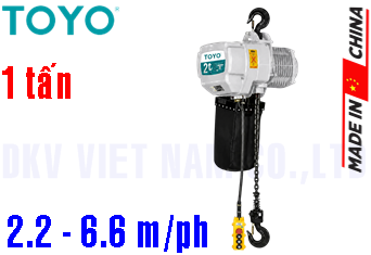 Pa lăng xích điện Toyo TY1-1A/F