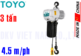 Pa lăng xích điện Toyo TY1-3B/F