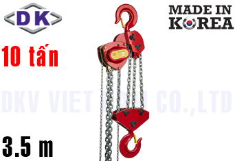 Pa lăng xích kéo tay DK DH-100