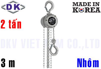 Pa lăng xích kéo tay DK VX 2000