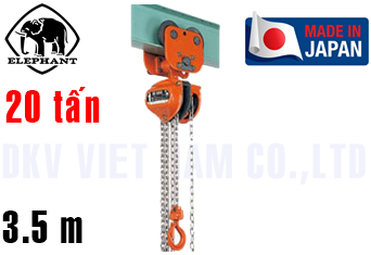 Pa lăng xích kéo tay Elephant HP-20