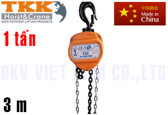 Pa lăng xích kéo tay TKK CK010