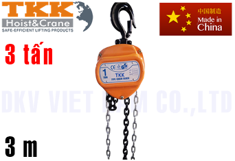 Pa lăng xích kéo tay TKK CK030