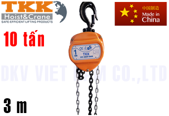 Pa lăng xích kéo tay TKK CK100