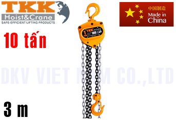 Pa lăng xích kéo tay TKK HY100