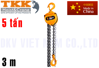 Pa lăng xích kéo tay TKK KII050