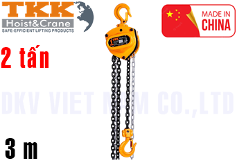 Pa lăng xích kéo tay TKK VD020