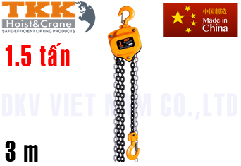 Pa lăng xích kéo tay TKK VT015