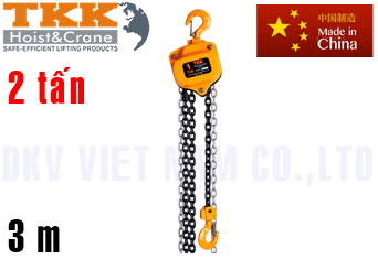 Pa lăng xích kéo tay TKK VT020