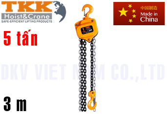 Pa lăng xích kéo tay TKK VT050