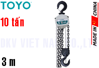 Pa lăng xích kéo tay Toyo KII-10