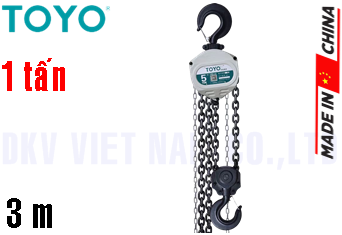 Pa lăng xích kéo tay Toyo KII-1