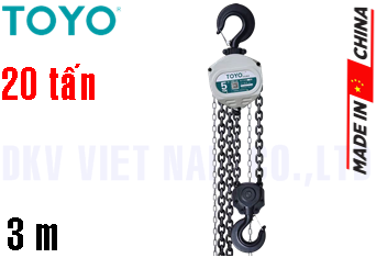 Pa lăng xích kéo tay Toyo KII-20