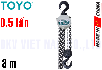 Pa lăng xích kéo tay Toyo VD-0.5
