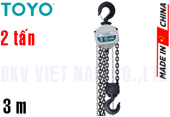Pa lăng xích kéo tay Toyo VD-2