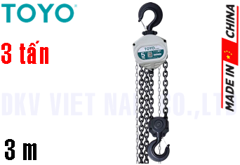 Pa lăng xích kéo tay Toyo VD-3