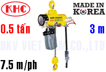 Pa lăng xích khí nén Korea Hoist KA1S-050