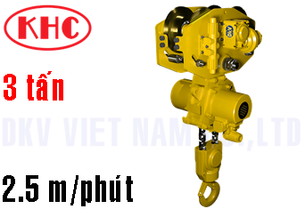 Pa lăng xích khí nén Korea Hoist KA3M-0300