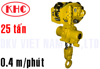 Pa lăng xích khí nén Korea Hoist KA4GM-025