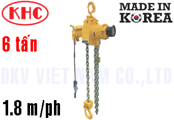 Pa lăng xích khí nén Korea Hoist KA4GS-006