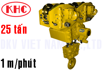 Pa lăng xích khí nén Korea Hoist KA6GM-025