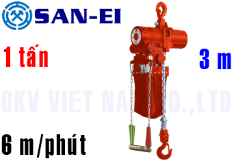 Pa lăng xích khí nén San-El VLX100LC