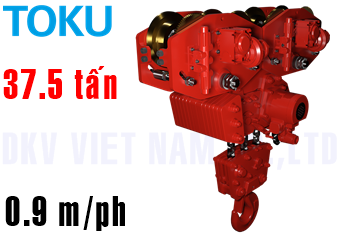Pa lăng xích khí nén Toku TMH-37.5T-AT37.5-2S