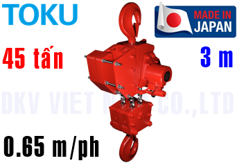 Pa lăng xích khí nén Toku TMH-45T