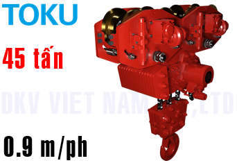 Pa lăng xích khí nén Toku TMH-45T-AT45-2S
