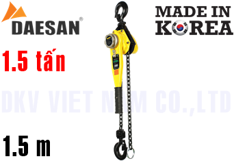 Pa lăng xích lắc tay Daesan NDM15