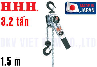 Pa lăng xích lắc tay H.H.H SPII 3200kg