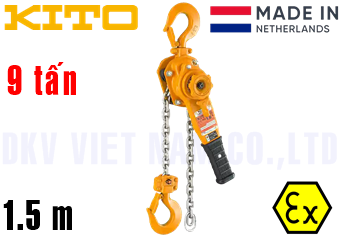 Pa lăng xích lắc tay Kito MLH-LB090