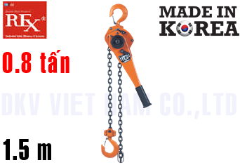 Pa lăng xích lắc tay Rex MG-08