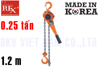 Pa lăng xích lắc tay Rex MG-025